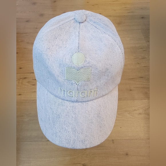 ISABEL MARANT Purple Tyron Denim Cap